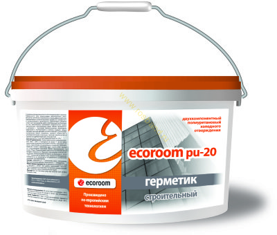 ECOROOM PU 20 двухкомпонентный полиуретановый герметик 