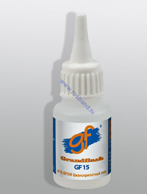 Цианоакриалатный клей Grandflash GF 15, 20 g CA Klebstoff