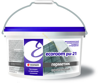 ECOROOM PU 21 двухкомпонентный полиуретановый строительный герметик