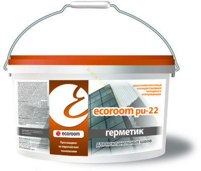 ECOROOM PU 22 двухкомпонентный полиуретановый герметик для межпанельных швов 