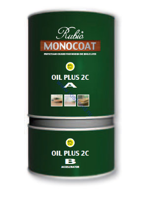 Масло Rubio Monocoat Oil Plus 2C, компонент А, 0.275л